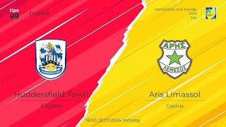 Huddersfield Town Vs Aris Limassol preseason friendly live Stream [upl. by Ennylcaj]