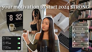 HOW TO START 2024 SUCCESSFULLY 2024 goal setting healthy habits reinvent yourself amp mindset [upl. by Einahpet737]