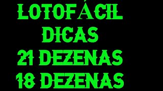 LOTOFÁCIL 3219  17 MILHÃO  DICAS E ANÁLISES DO 3219  18 E 21 DEZENAS PARA FAZER DESDOBRAMENTOS [upl. by Cullen]