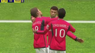 Efootball Mobile Gameplay Manchester United vs Galatasarayquot [upl. by Jermaine209]