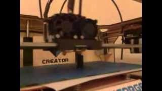 OctoPrint Controlled Flash Forge Creator [upl. by Beyer]