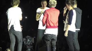 One direction  All Covers during TMH TOUR 2013 [upl. by Naneik494]