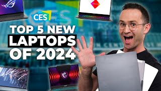 The Best NEW Laptops Announced CES 2024 [upl. by Nnaacissej]