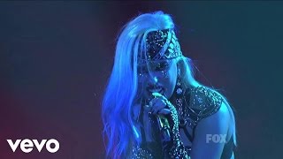 Lady Gaga  The Edge of Glory Live on American Idol [upl. by Atikahs]