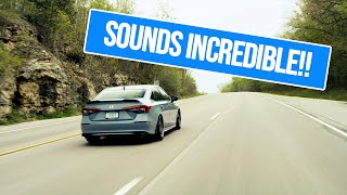 11th Gen Honda Civic SI ASMR  MAPerformance Catback Exhaust [upl. by Anir]