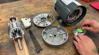 Industrial Maintenance 101 Electric Motor DisassemblyReassembly [upl. by Aninaj288]