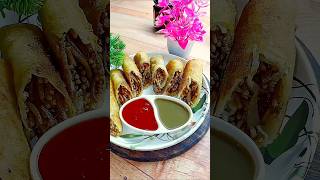 Spring roll  shortsvideo shortsfeed shortvideo shorts short treanding ytshort viralvideo [upl. by Koerlin]