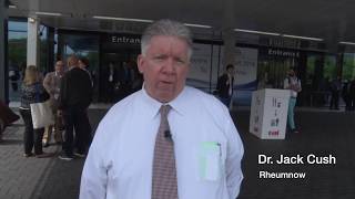 Dr Jack Cush at EULAR 2018 onAnakinra in Pseudogout [upl. by Mercie354]