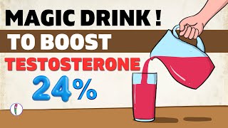 One Glass Daily can Boost Testosterone 24  Increase Testosterone Naturally  Testosterone Booster [upl. by Abdel682]