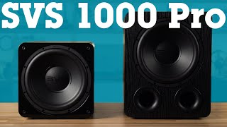 SVS SB1000 Pro and PB1000 Pro powered subwoofers  Crutchfield [upl. by Yelnik]