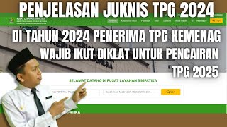 Penjelasan Penerima TPG Wajib Mengikuti Pengembangan Diri di Tahun 2024 untuk Pencairan TPG 2025 [upl. by Bubb]