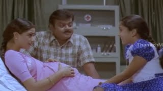 Ramanaa Tamil Movie Part 8  VijayakanthSimran [upl. by Aerdnua]