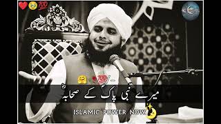 Mere Nabi Pak ﷺ ke sahaba  Rohani Ijtima  Complete Bayan Peer Ajmal Raza Qadri [upl. by Annaerdna398]