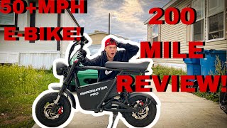 50 MPH EBike 200 Mile IN DEPTH PROS AND CONS RoadRunner Pro [upl. by Albin943]