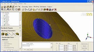 ANSYS ICEM CFD HEXA 3D Elbow Tutorial [upl. by Geddes]