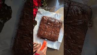 The Fudgiest Brownies ever🤤 brownie dessertrecipe baking chocolate fudgebrownie [upl. by Nnek]