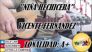 Niña Hechicera  Vicente Fernández  Cover Vihuela [upl. by Junna327]