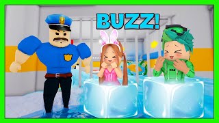 BARRY HERYERİ DONDURDU 🧊 ROBLOX KÜBRA NİSA HAN KANAL PRISON BORRY FAMILY ESCAPE [upl. by Mmada]