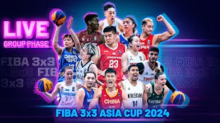 RELIVE  FIBA 3x3 Asia Cup 2024  Day 3  Group Phase  Session 1  3x3 Basketball [upl. by Agustin]