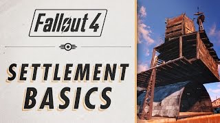 Fallout 4  Settlement Essential Guide amp Basics [upl. by Davon]