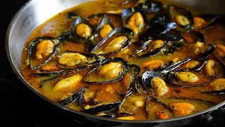 La mejor receta de mejillones a la marinera Paso a paso rápido y muy fácil [upl. by Aelyak]