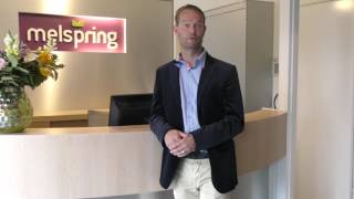 Johannes Tuinhof Nieuwe commercieel directeur Melspring [upl. by Schnapp]