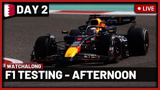 F1 Live 2024 Bahrain PreSeason Testing Day 2 Watchalong  Live Timings  Commentary [upl. by Row215]