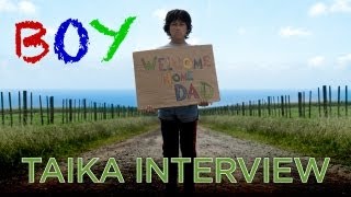 Taika Waititi Interview  Boy Part 1 [upl. by Ialocin]