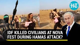 IDF Shot At Israelis At Nova Music Fest Shocking Report Blows Lid Off Israels Claims  Watch [upl. by Caputto]