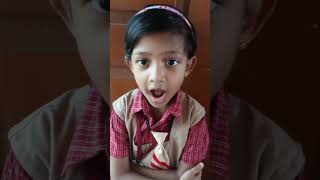 Sitara from 1 st class speech on Gandhi Jayanti October 2nd 2024 [upl. by Nagem]