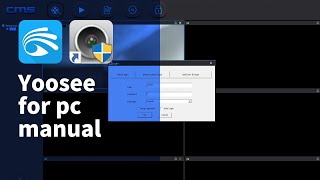 Tutorial lengkap cara menghubungkan kamera cctv yoosee ke PClaptop via CMS [upl. by Kentigerma]