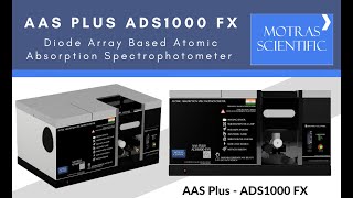 Demonstration of ADS1000FSX Atomic Absorption Spectrophotometer made in India🇮🇳 [upl. by Yknip]