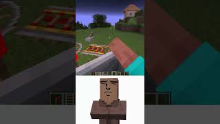 Updating Minecraft to get to the Lunar Moon Oi Oi Oi Villager shorts minecraft meme [upl. by Ysnil]