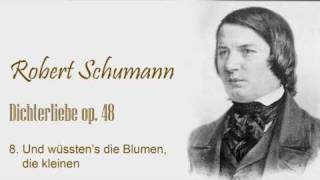 Schumann  Dichterliebe op48  no8wmv [upl. by Omoj]