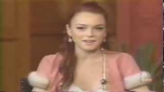 Lindsay Lohan  Live with Regis and Kathie Lee December 2004 [upl. by Aelram]