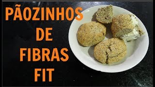 PÃOZINHOS DE FIBRAS FIT  Dicas da Nutri [upl. by Gio555]