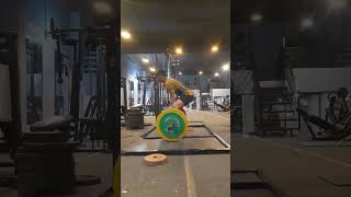 deadlift 170 kg 1X2 bw 54 kg deadlift reels [upl. by Einnaoj]