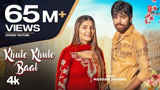 Khule Khule Baal  Sapna Choudhary  Masoom Sharma  New Haryanvi Video Song 2023 [upl. by Alemak533]