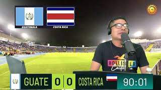 GUATEMALA vs COSTA RICA Guate CostaRica NationsLeague [upl. by Shih]