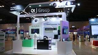 Qt Group Highlights from Embedded World 2024 China [upl. by Ecirtra]