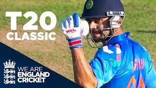 T20 Classic Goes Right Down To The Wire  England v India 2014  Highlights [upl. by Raouf]