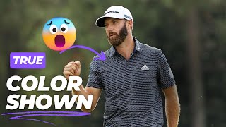 Dustin Johnson shows true colours with PGA Tour comments [upl. by Merkley]