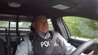 Un policier de la GRC retourne travailler dans sa réserve mikmaq [upl. by Noivad996]