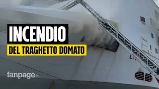 Incendio traghetto Palermo domato dopo quasi 10 giorni quotUna situazione finalmente tranquillaquot [upl. by Refeinnej645]