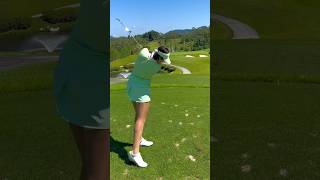 높은 하늘 • 선선한 공기 드디어 가을 골프 시작  KLPGA 한정은 프로 레이크우드cc golfskill golf 골프스윙 [upl. by Anura]