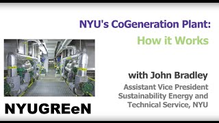 NYUs Cogeneration Plant How It Works [upl. by Anitnemelc]