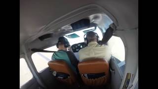 Flight Lesson  Aggravated Stalls  Cessna 172 [upl. by Yelyah]