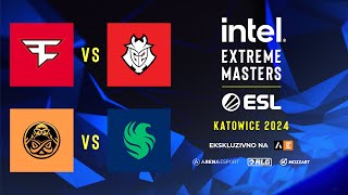 IEM KATOWICE 2024  PLAYOFF  G2 Esports vs FaZe Clan  ENCE vs Team Falcons [upl. by Nadaba]