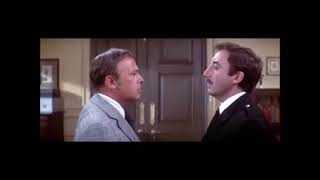 Pink Panther Peter Sellers Inspector Dreyfus call Clouseau an Idiot gets fired Monkey Blind Beggar [upl. by Thordis]