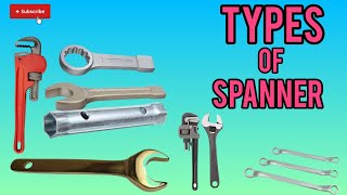 Types of Spanner 🔧🔩  Tools [upl. by Etneciv]